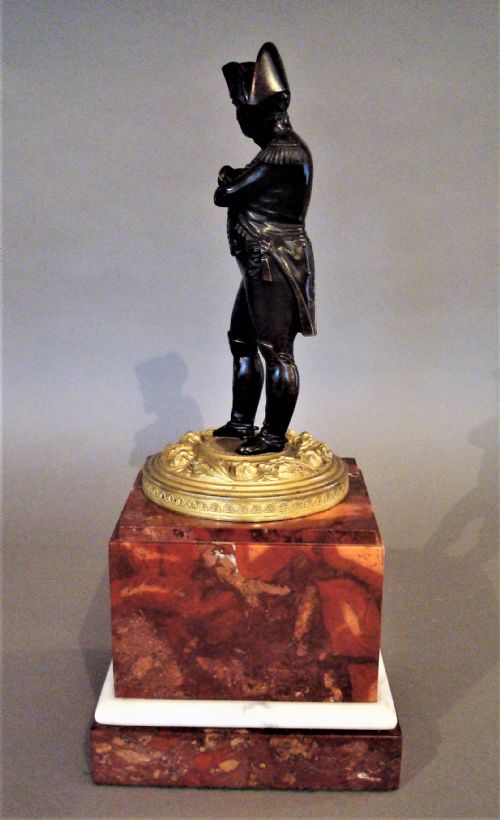 C19TH BRONZE STATUE OF NAPOLEON BONAPARTE - ADDITIONAL PHOTO 3