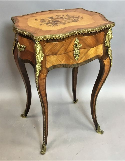 C19th French Vanity Table / Sewing Table by Tahan Paris