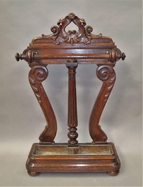 REGENCY OAK STICK STAND UMBRELLA STAND