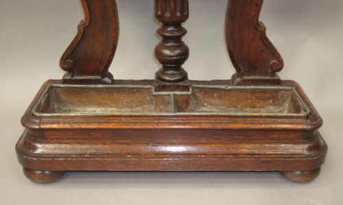 REGENCY OAK STICK STAND UMBRELLA STAND - ADDITIONAL PHOTO 8