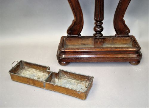 REGENCY OAK STICK STAND UMBRELLA STAND - ADDITIONAL PHOTO 9