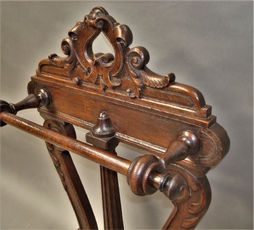 REGENCY OAK STICK STAND UMBRELLA STAND - ADDITIONAL PHOTO 11