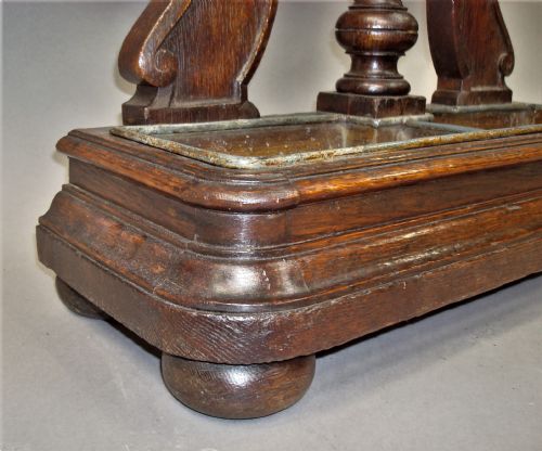 REGENCY OAK STICK STAND UMBRELLA STAND - ADDITIONAL PHOTO 13