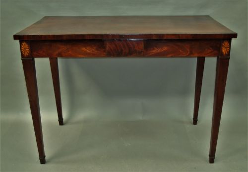 GEORGE III MAHOGANY SIDE TABLE SERVING TABLE