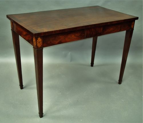 GEORGE III MAHOGANY SIDE TABLE SERVING TABLE - ADDITIONAL PHOTO 5