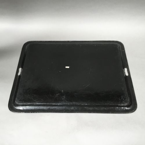 REGENCY PAINTED TOLE TRAY ON STAND OF LARGE PROPORTIONS - ADDITIONAL PHOTO 19
