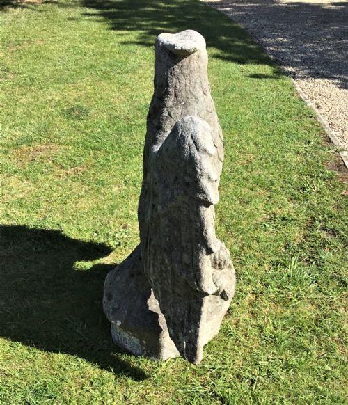 C20TH LARGE COMPOSITION STONE EAGLE - ADDITIONAL PHOTO 5