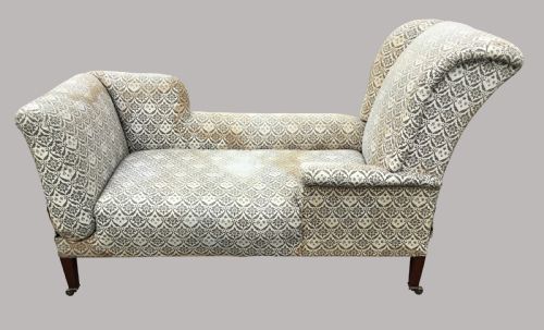 C19th Howard and Sons Reclining Daybed