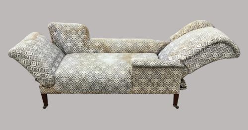 fig 1. C19th Howard and Sons reclining daybed