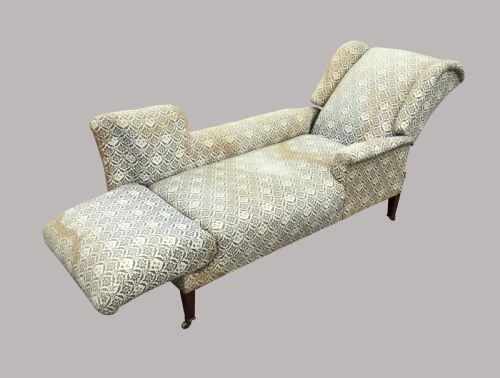 fig 2. C19th Howard and Sons reclining daybed