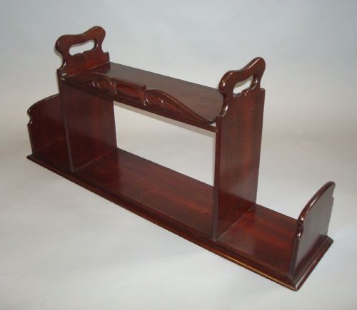 REGENCY MAHOGANY BOOK CARRIER BOOK STAND - ADDITIONAL PHOTO 3