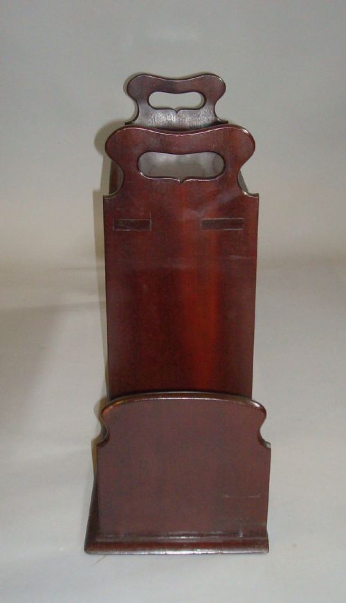 REGENCY MAHOGANY BOOK CARRIER BOOK STAND - ADDITIONAL PHOTO 4