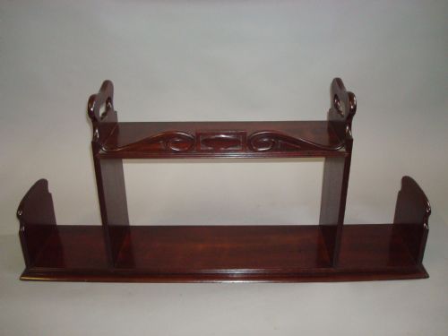 REGENCY MAHOGANY BOOK CARRIER BOOK STAND - ADDITIONAL PHOTO 5
