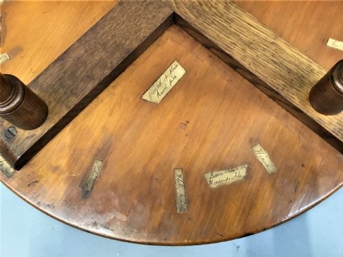 C19TH NEW ZEALAND SPECIMEN WOOD TABLE IN THE MANNER OF ANTON SEUFFERT WILLIAM NORRIE - ADDITIONAL PHOTO 12