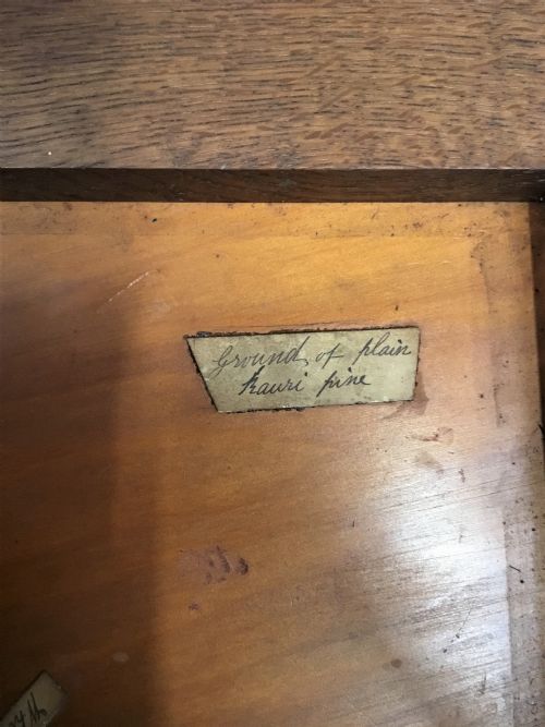 C19TH NEW ZEALAND SPECIMEN WOOD TABLE IN THE MANNER OF ANTON SEUFFERT WILLIAM NORRIE - ADDITIONAL PHOTO 13