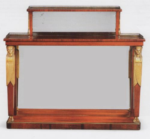REGENCY ROSEWOOD AND GILT CONSOLE TABLE - ADDITIONAL PHOTO 10