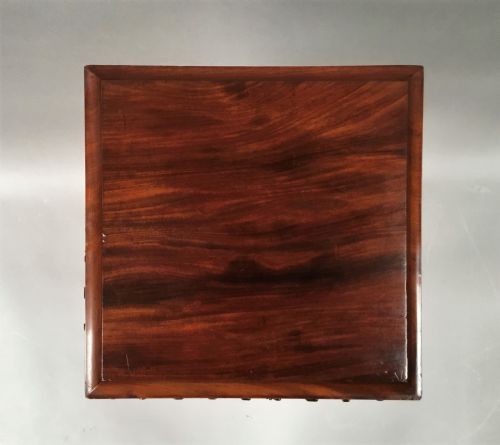 C19TH NEOCLASSICAL MAHOGANY PEDESTAL - ADDITIONAL PHOTO 10