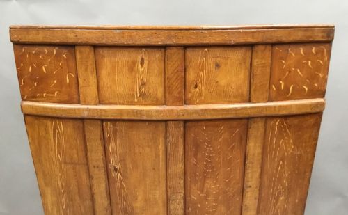GEORGIAN PAINTED BARREL BACK SETTLE - ADDITIONAL PHOTO 18