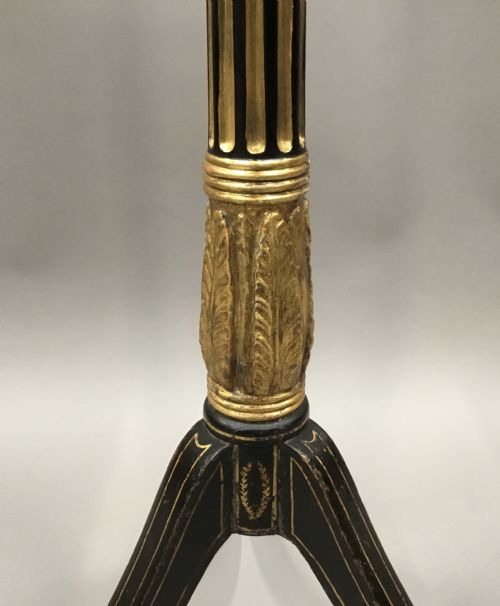 REGENCY LACQUERED 'BRIGHTON PAVILION' TORCHERE STAND - ADDITIONAL PHOTO 2