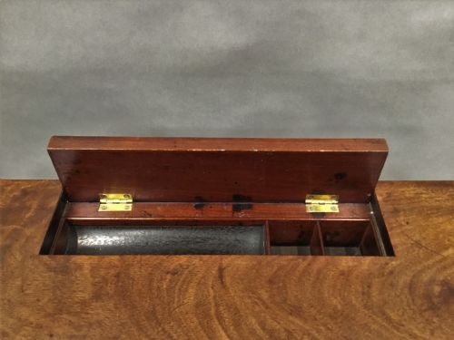 REGENCY GILLOW MAHOGANY WRITING OCCASIONAL TABLE - ADDITIONAL PHOTO 8