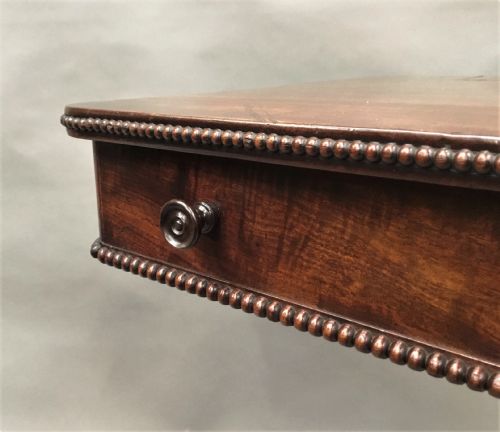 REGENCY GILLOW MAHOGANY WRITING OCCASIONAL TABLE - ADDITIONAL PHOTO 9