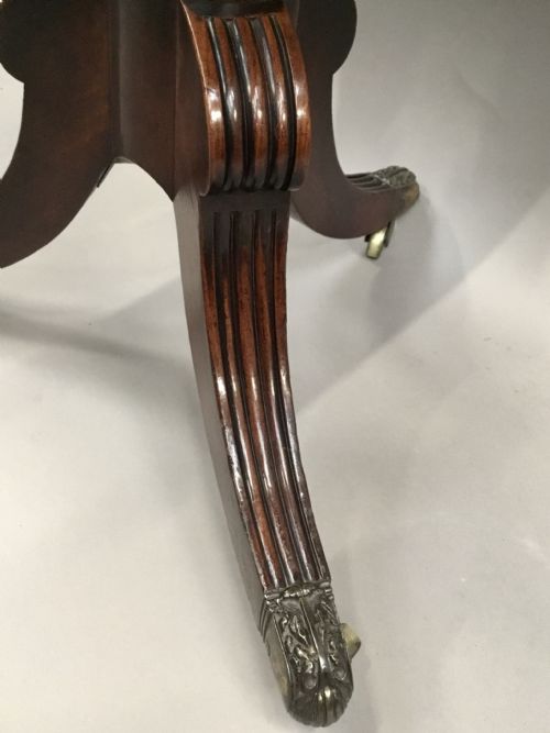 REGENCY GILLOW MAHOGANY WRITING OCCASIONAL TABLE - ADDITIONAL PHOTO 14