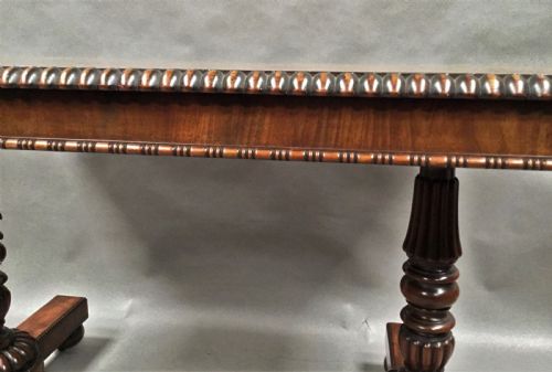 REGENCY GILLOWS MAHOGANY LIBRARY TABLE CENTRE TABLE - ADDITIONAL PHOTO 17