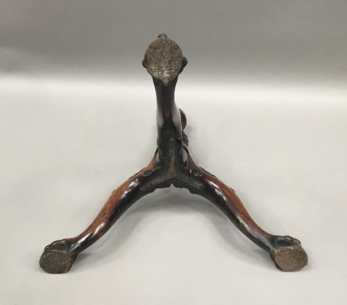 GEORGE III MAHOGANY PIECRUST TRIPOD TABLE IN THE MANNER OF CHIPPENDALE - ADDITIONAL PHOTO 21