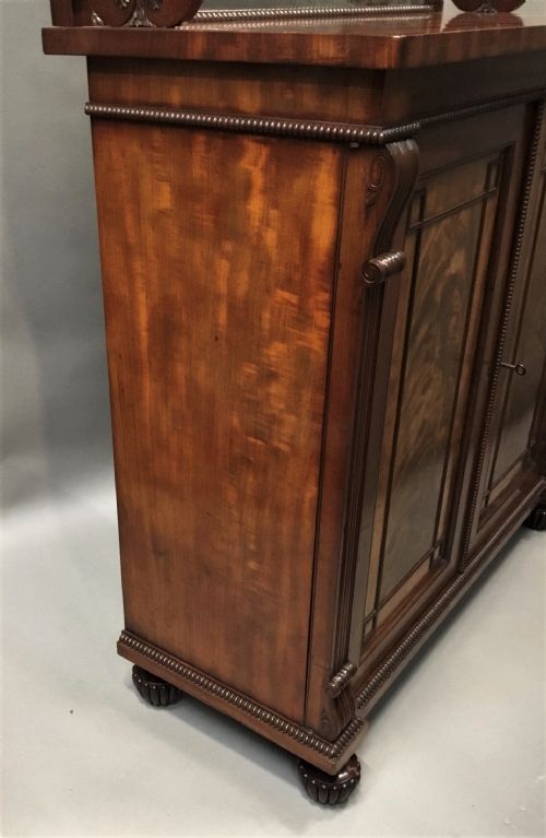 REGENCY GILLOWS MAHOGANY SIDE CABINET CHIFFONIER - ADDITIONAL PHOTO 5
