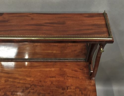 REGENCY GILLOWS MAHOGANY SIDE CABINET CHIFFONIER - ADDITIONAL PHOTO 10