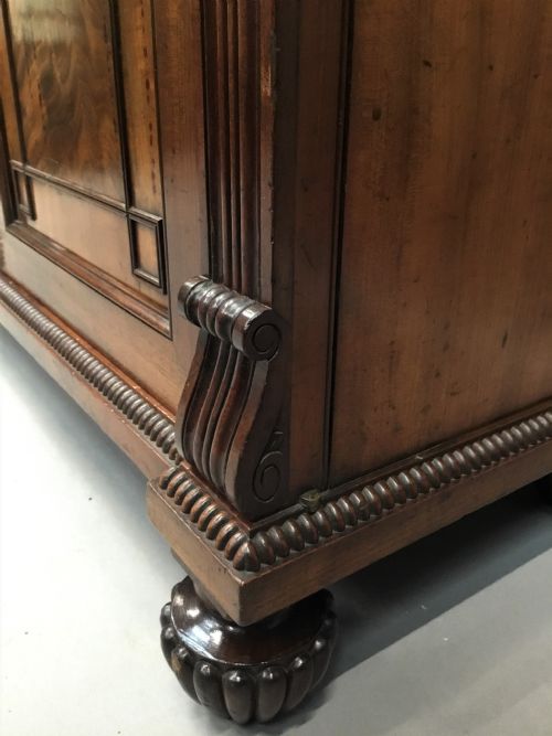REGENCY GILLOWS MAHOGANY SIDE CABINET CHIFFONIER - ADDITIONAL PHOTO 12
