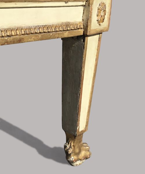 C19TH ITALIAN NEOCLASSICAL SETTEE SOFA - ADDITIONAL PHOTO 3