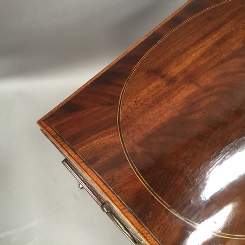 A FINE GEORGE III SHERATON MAHOGANY CELLARETTE - ADDITIONAL PHOTO 10