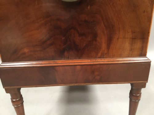 A FINE GEORGE III SHERATON MAHOGANY CELLARETTE - ADDITIONAL PHOTO 18