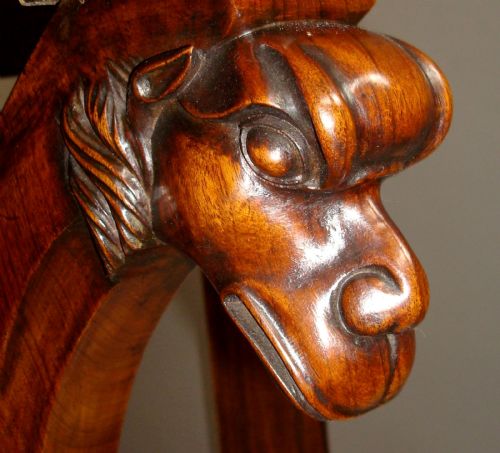 C19TH PAIR OF ITALIAN WALNUT CONSOLE TABLES - ADDITIONAL PHOTO 7