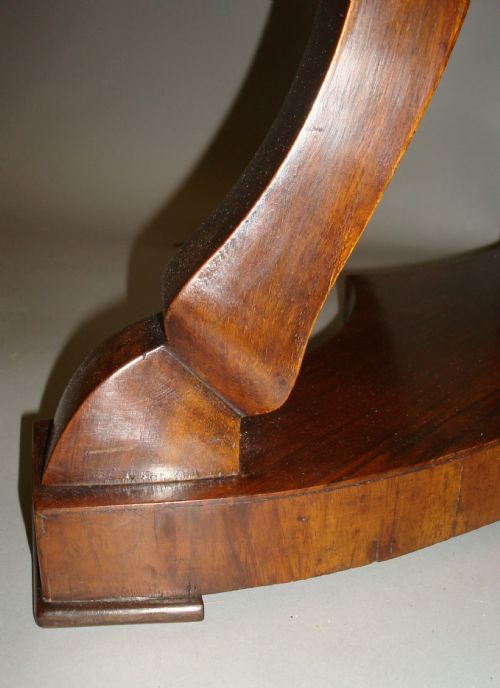 C19TH PAIR OF ITALIAN WALNUT CONSOLE TABLES - ADDITIONAL PHOTO 8