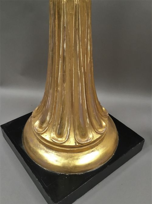 REGENCY PAIR OF GILTWOOD NEOCLASSICAL TORCHERE STANDS - ADDITIONAL PHOTO 20