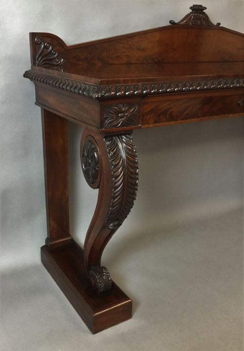REGENCY MAHOGANY SIDE TABLE SERVING TABLE ATTRIBUTED TO GILLOWS - ADDITIONAL PHOTO 1