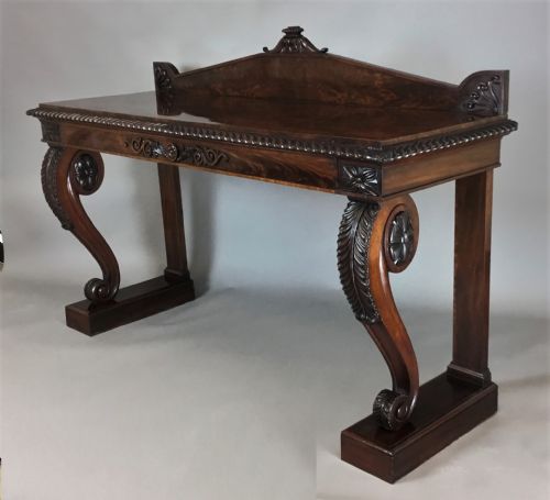 REGENCY MAHOGANY SIDE TABLE SERVING TABLE ATTRIBUTED TO GILLOWS - ADDITIONAL PHOTO 3