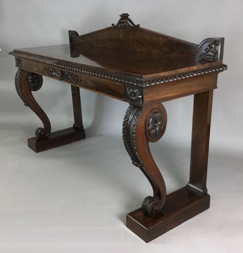 REGENCY MAHOGANY SIDE TABLE SERVING TABLE ATTRIBUTED TO GILLOWS - ADDITIONAL PHOTO 4