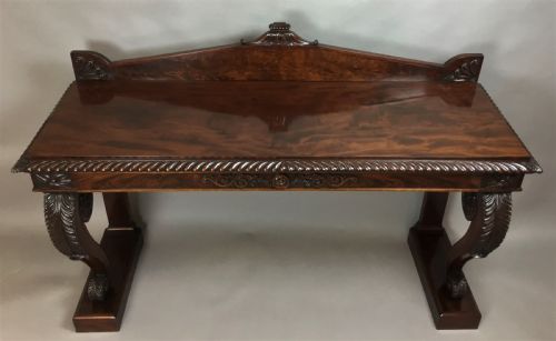 REGENCY MAHOGANY SIDE TABLE SERVING TABLE ATTRIBUTED TO GILLOWS - ADDITIONAL PHOTO 5