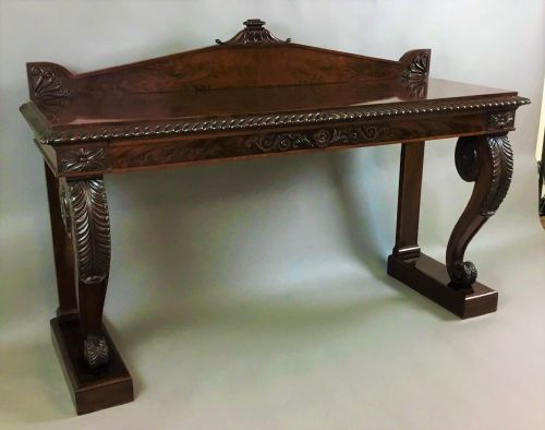 REGENCY MAHOGANY SIDE TABLE SERVING TABLE ATTRIBUTED TO GILLOWS - ADDITIONAL PHOTO 13