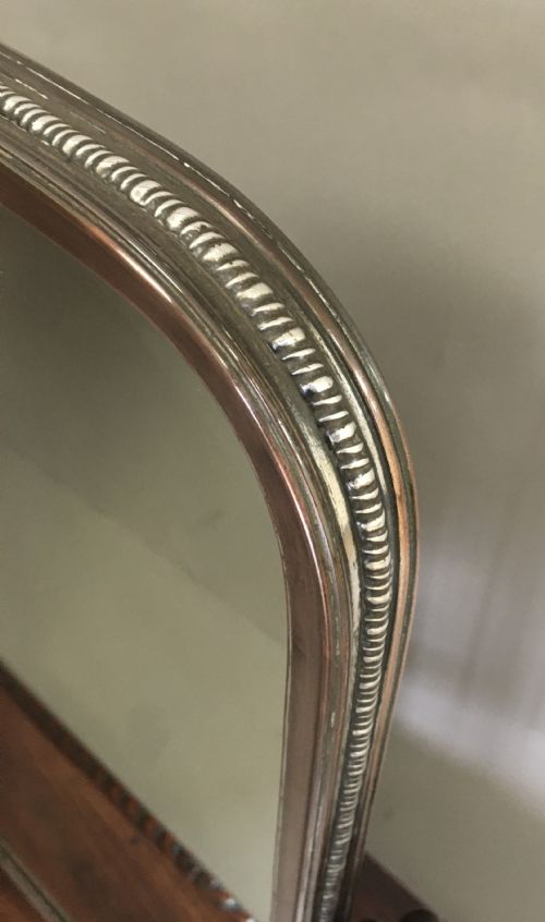 REGENCY ANGLO INDIAN PADOUK DRESSING MIRROR HIGHLY UNUSUAL AND LARGE PROPORTIONS - ADDITIONAL PHOTO 8