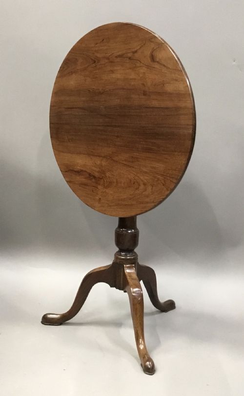 Rare C18th Chinese Huanghuali Tripod Table; Chinese Export Made for the UK Market