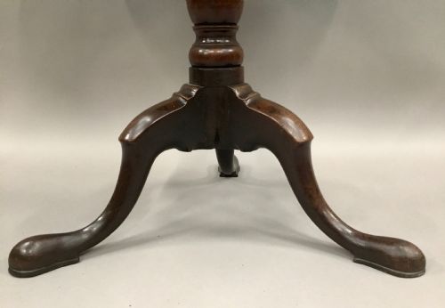 GEORGIAN MAHOGANY TRIPOD TABLE - ADDITIONAL PHOTO 2