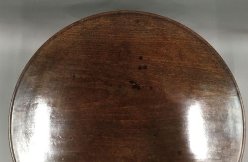 GEORGIAN MAHOGANY TRIPOD TABLE - ADDITIONAL PHOTO 7