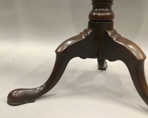 GEORGIAN MAHOGANY TRIPOD TABLE - ADDITIONAL PHOTO 8
