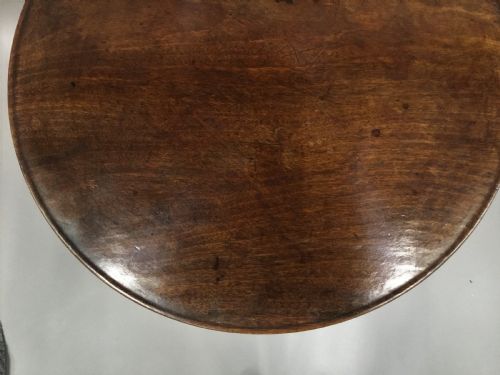 GEORGIAN MAHOGANY TRIPOD TABLE - ADDITIONAL PHOTO 12