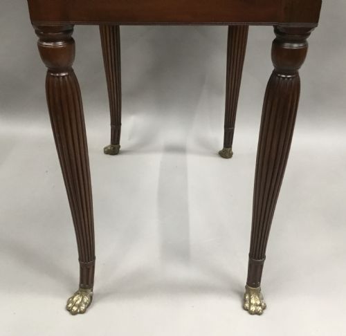 REGENCY MAHOGANY BOW FRONTED CABINET ON STAND OF COMPACT PROPORTIONS - ADDITIONAL PHOTO 19