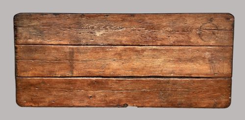 fig 1. Georgian primitive pine tavern table